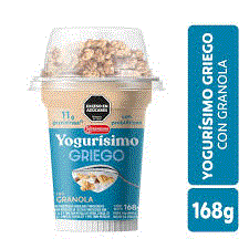 LA SERENISIMA YOGUR GRIEGO CON GRANOLA