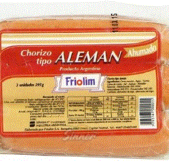 FRIOLIM CHORIZO ALEMAN X3