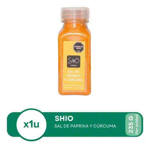 SHIO SAL DE PAPRIKA Y CURCUMA