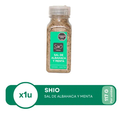 SHIO SAL DE ALBAHACA Y MENTA
