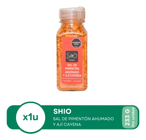 SHIO SAL DE PIMENTON AHUMADO AJI