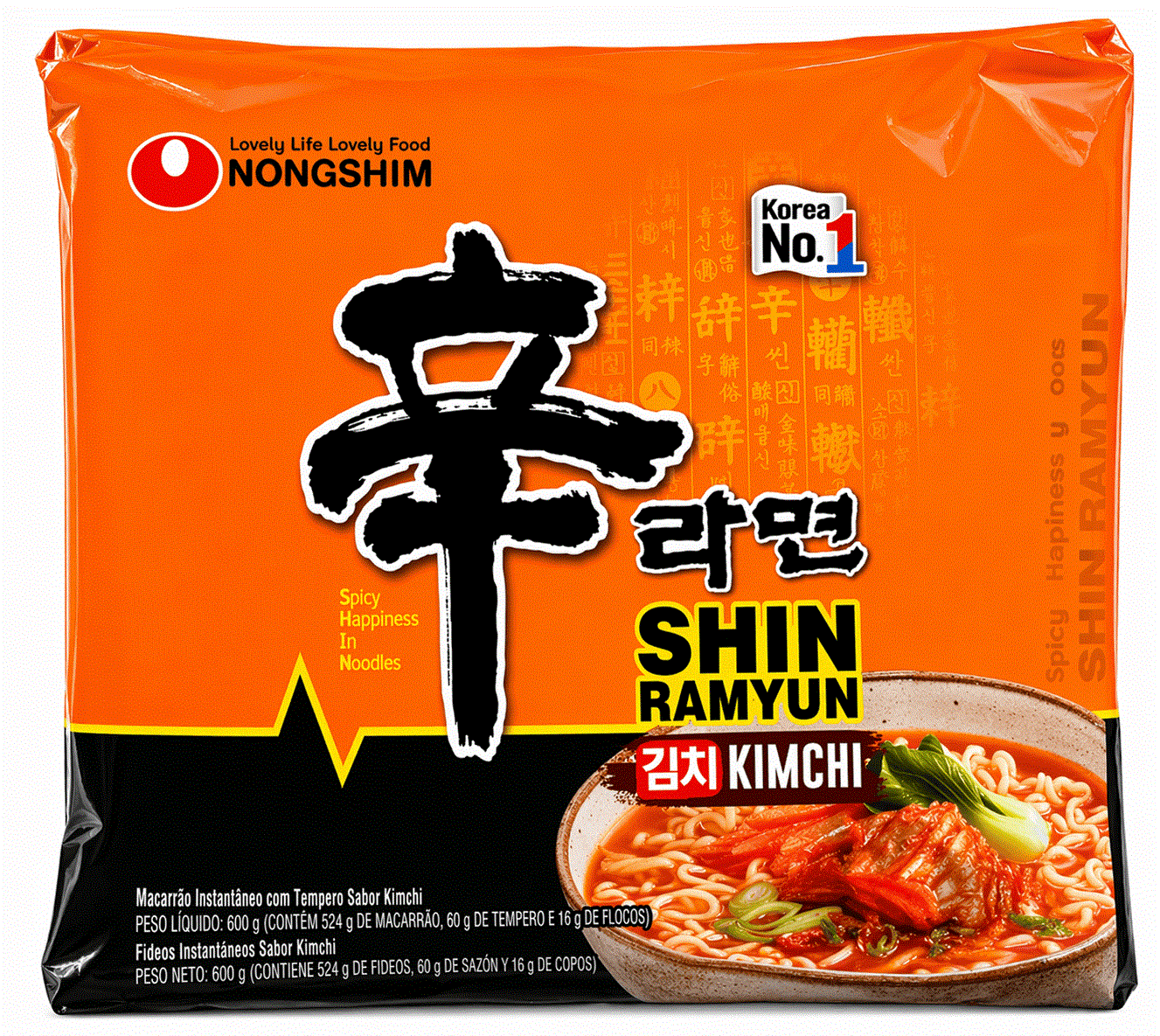 NONGSHIM SHIN RAMYUN KIMCHI PACK