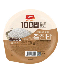 YANGBAN COOKED STICKY RICE 130G
