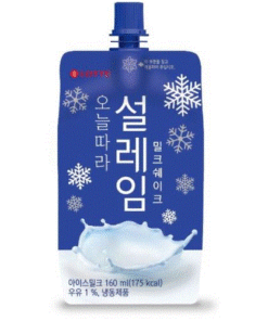 LOTTE SEOLEIM MILK SHAKE 160ML