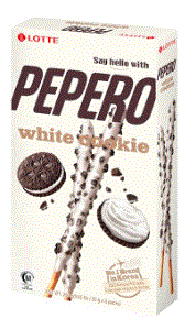 LOTTE PEPERO WHITE COOKIE 32G