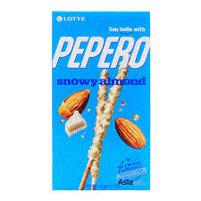 LOTTE PEPERO SNOWY ALMEND