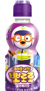 PALDO PORORO DRINK BLUEBERRY 235ML