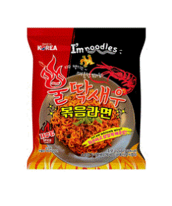 IM NOODLE RAMEN SPICY SHRIMP STIRFRIED NOODLE