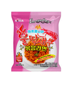 IM NOODLE RAMEN SPICY SHRIMP STIR FRIED CARBO